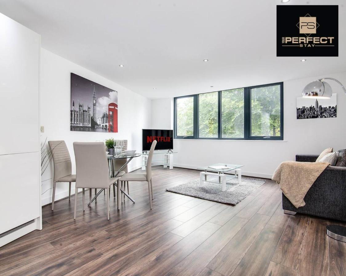 Luxe Modern Apartment Birmingham Exterior foto