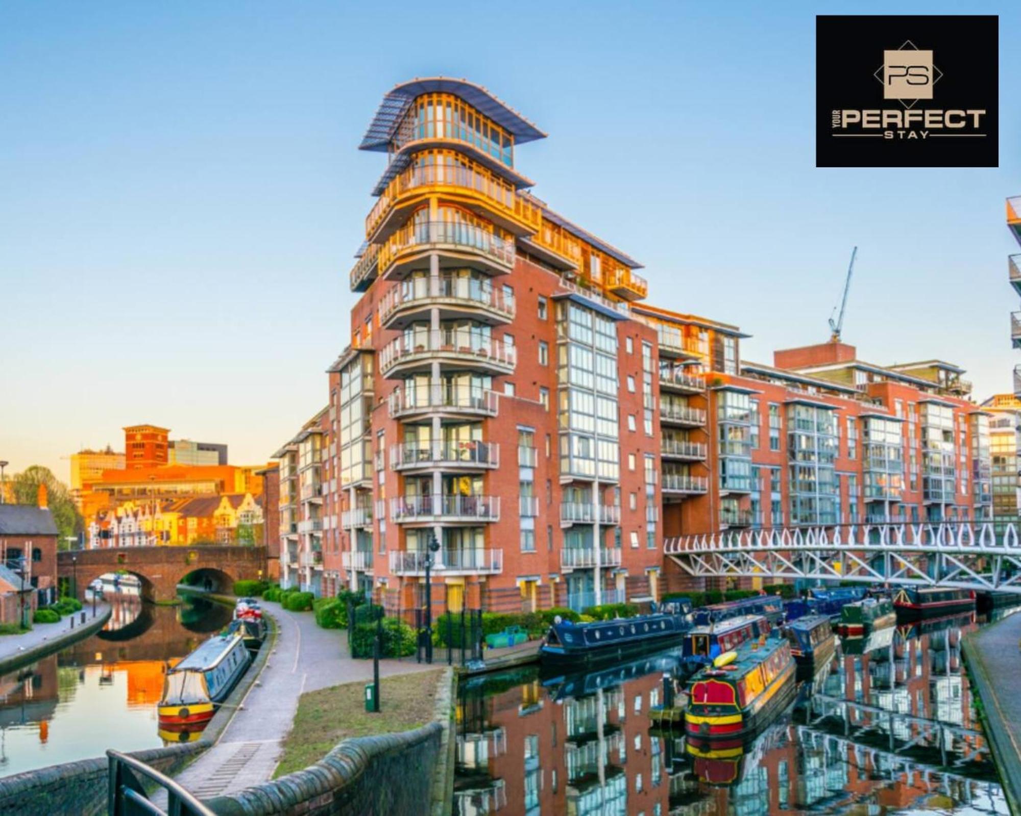 Luxe Modern Apartment Birmingham Exterior foto