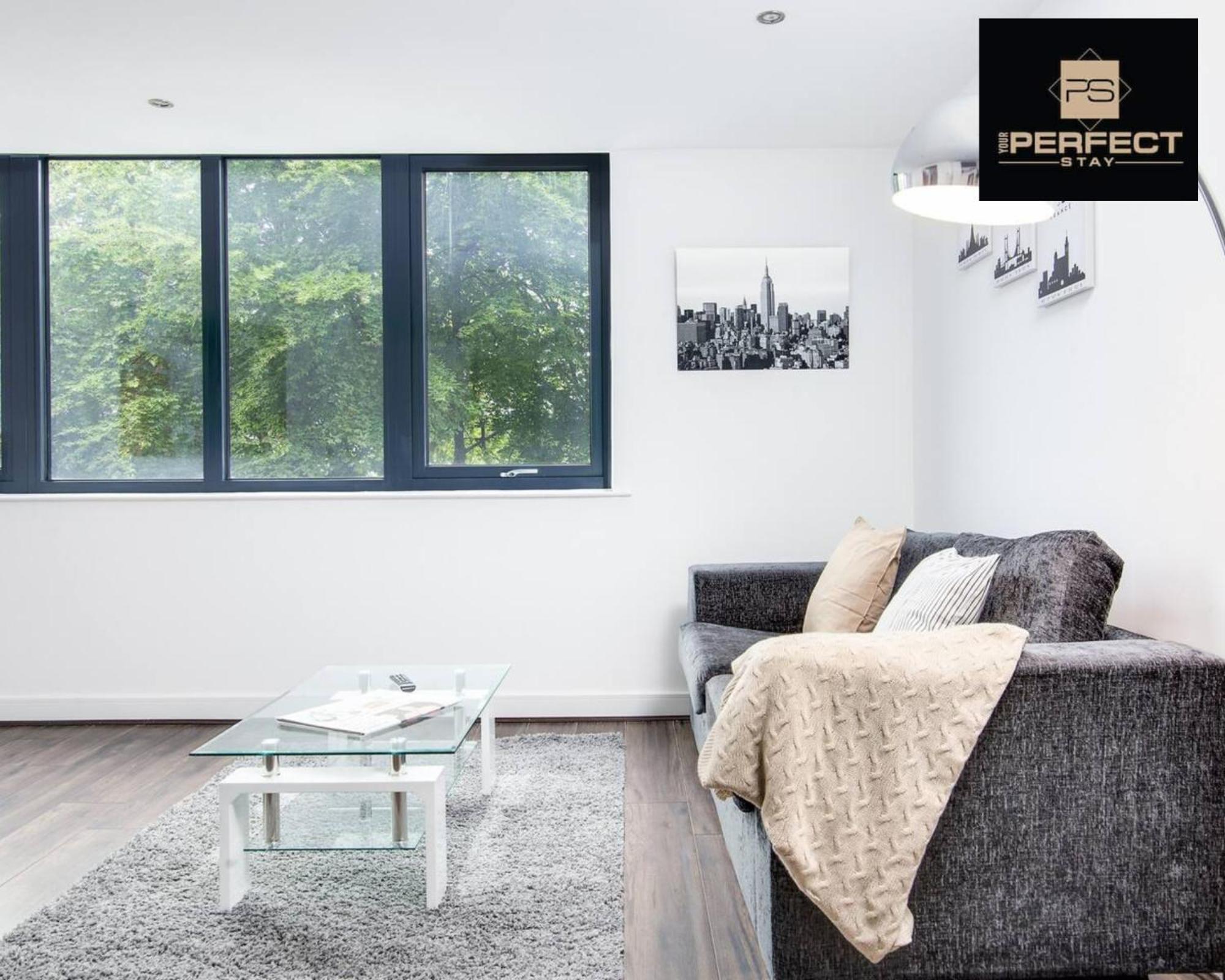 Luxe Modern Apartment Birmingham Exterior foto